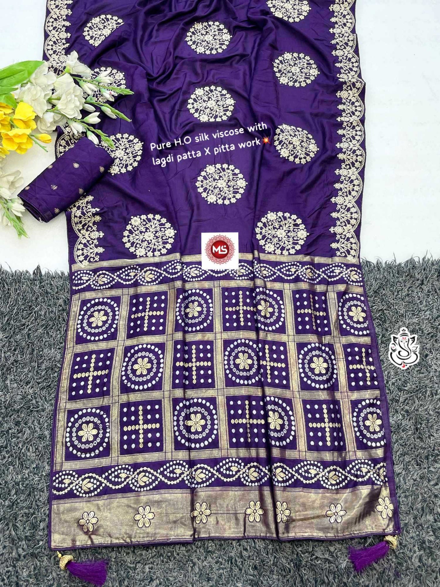 Pure Silk Brocade Saree