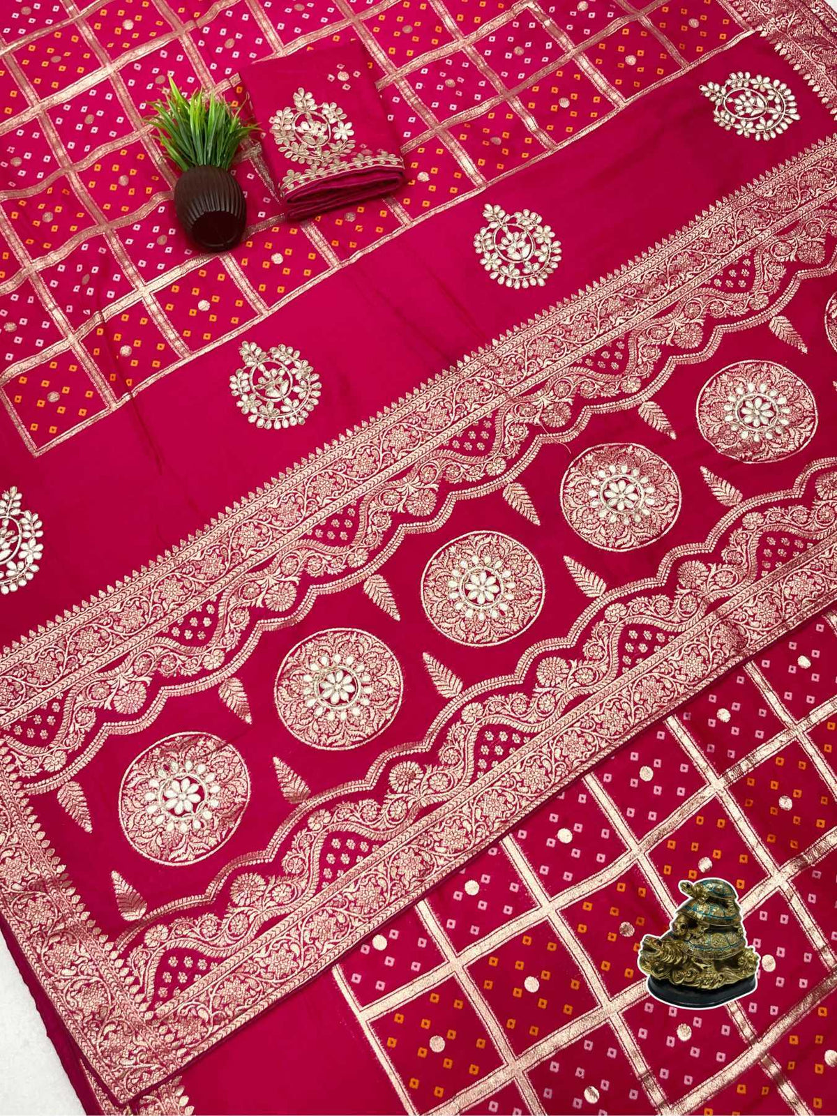 Viscose Traditional Silk Saree