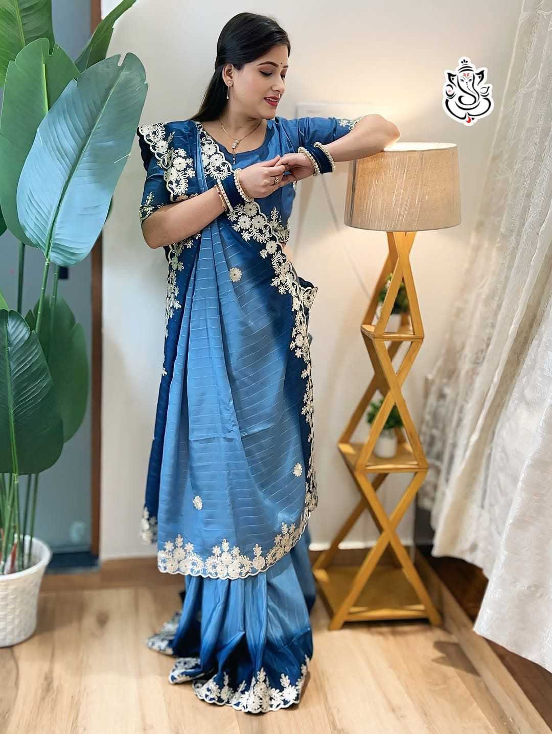 Crepe Silk Traditional Saree