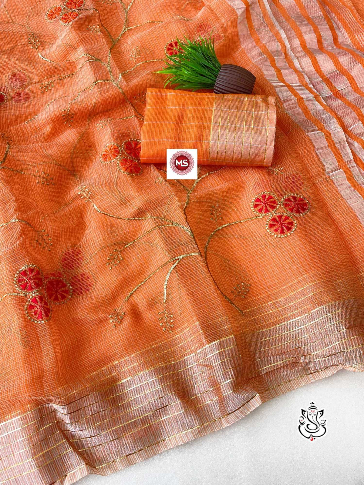 Kanchan Cotton Fancy Saree
