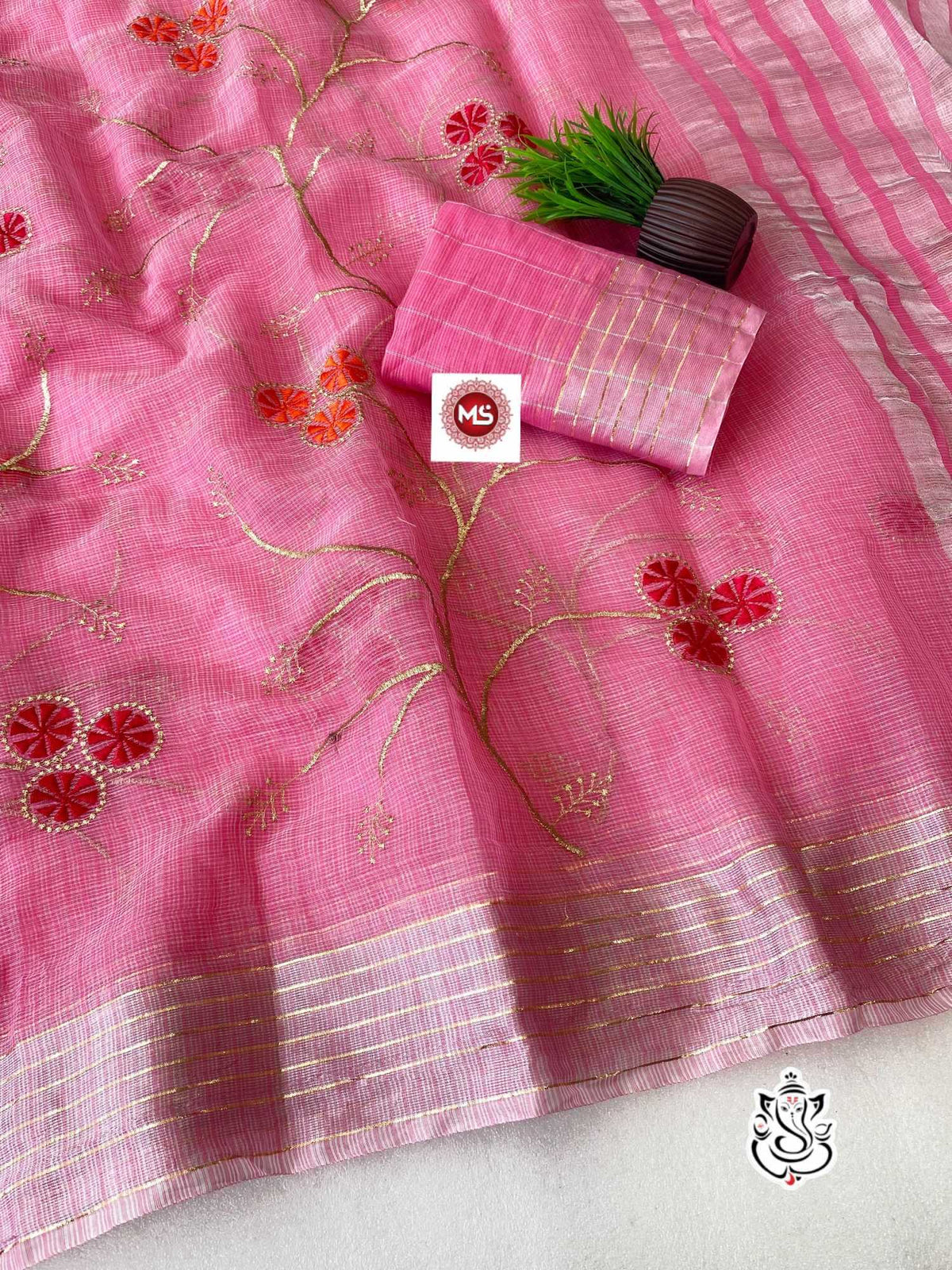 Kanchan Cotton Fancy Saree