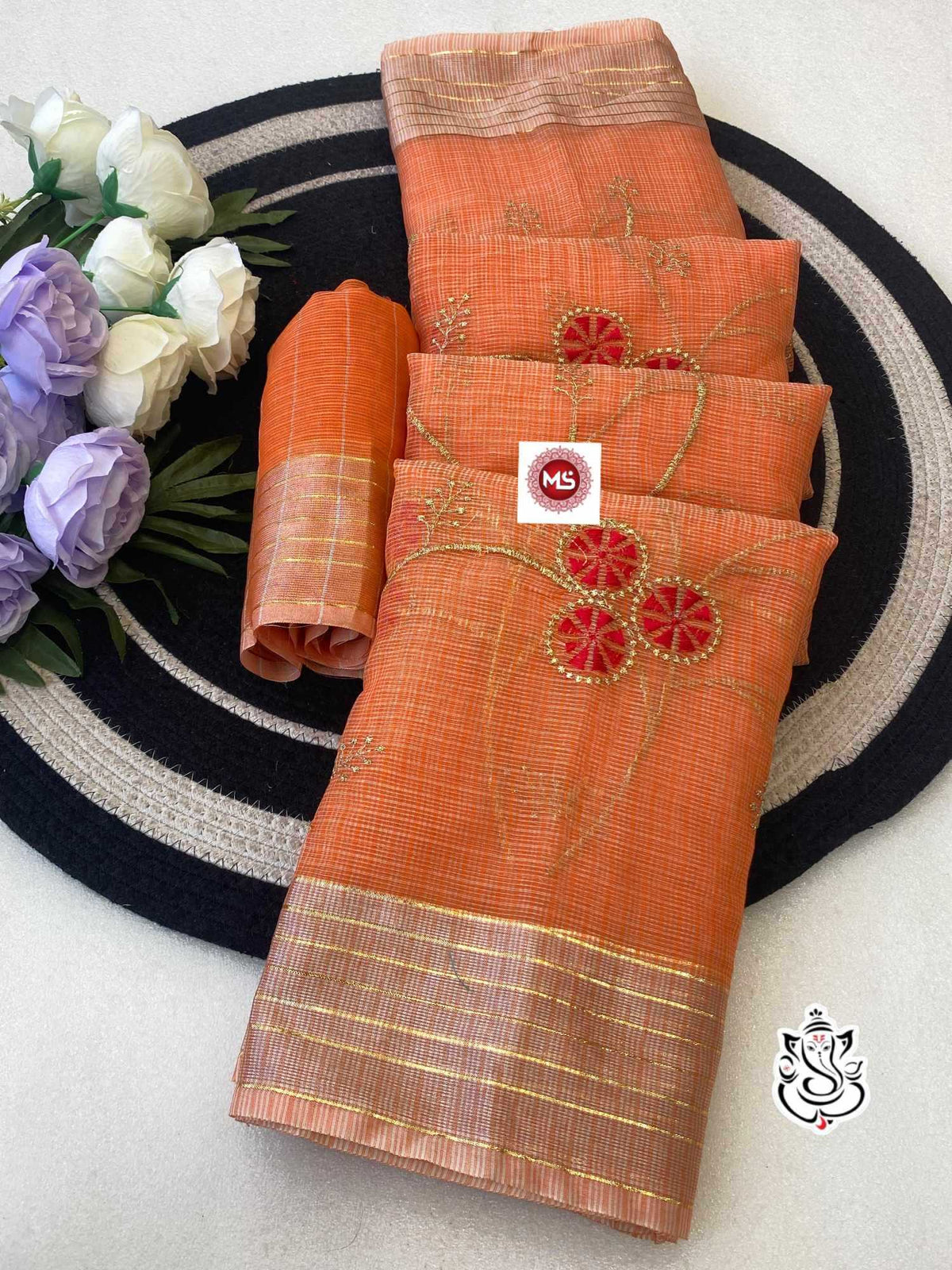 Kanchan Cotton Fancy Saree