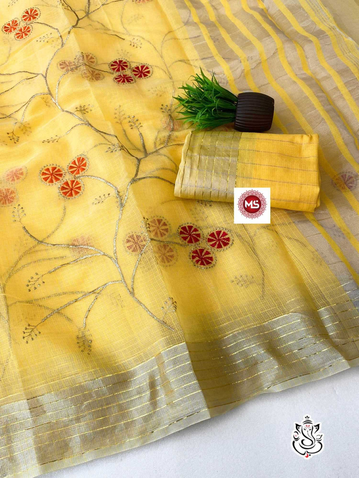 Kanchan Cotton Fancy Saree