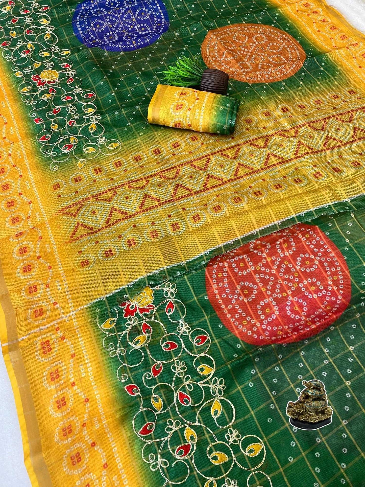 Kota Silk Printed Saree