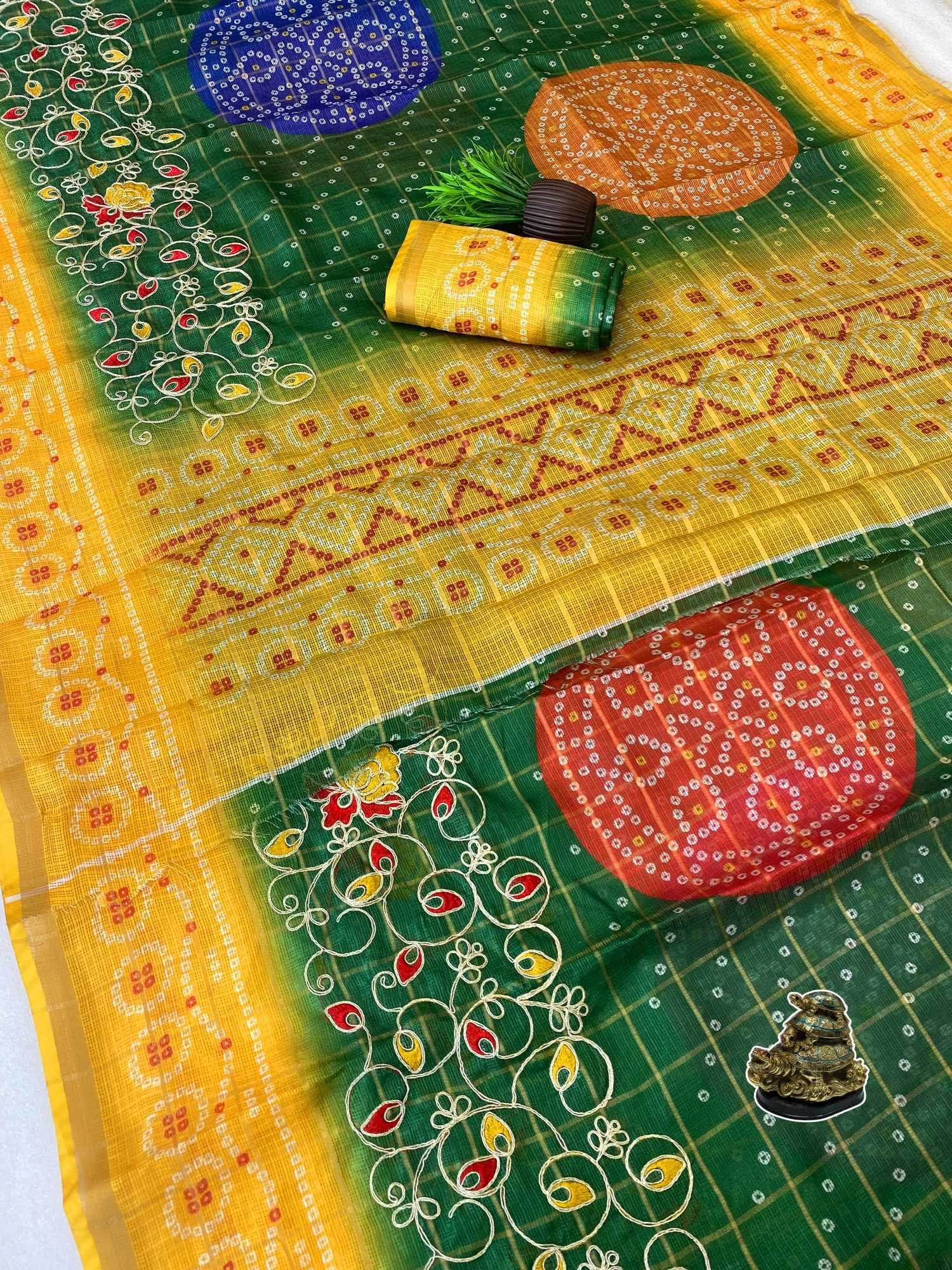 Kota Silk Printed Saree
