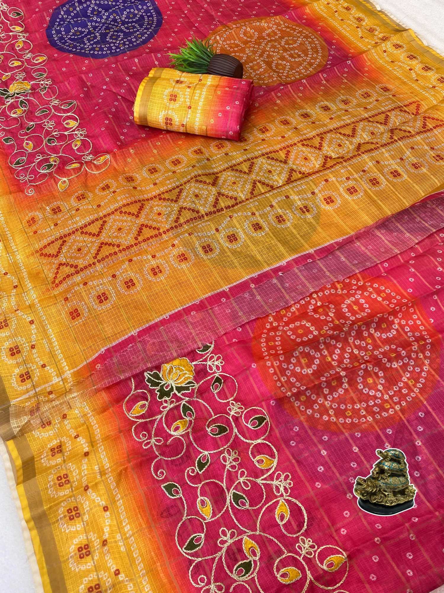 Kota Silk Printed Saree