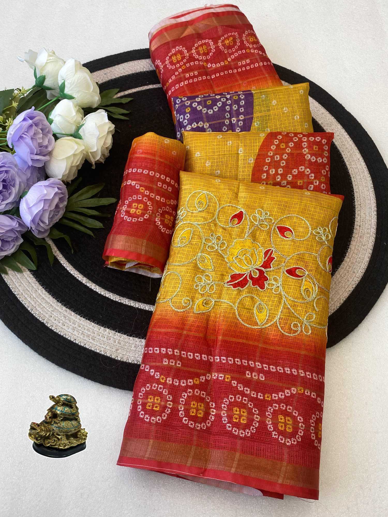 Kota Silk Printed Saree