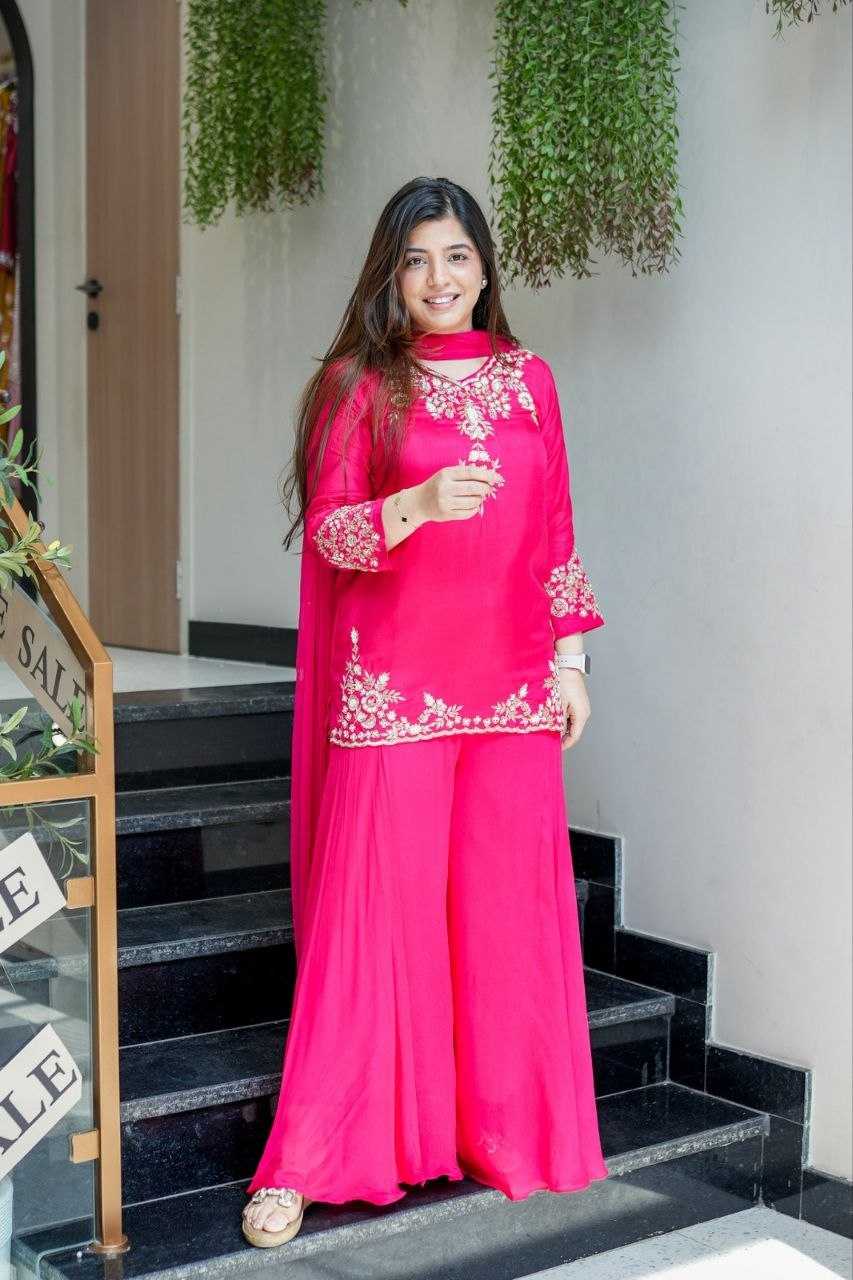 Crepe Designer Kurti