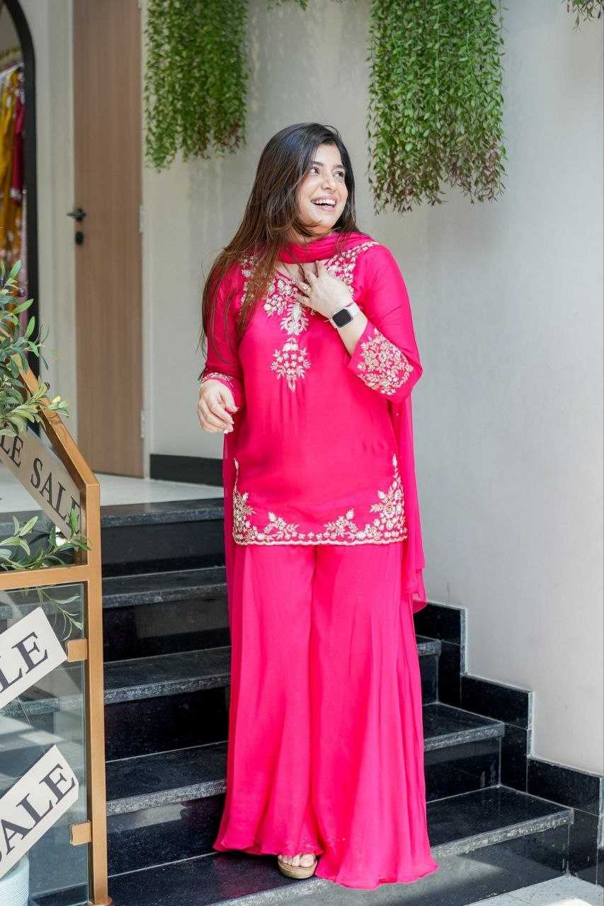 Crepe Designer Kurti