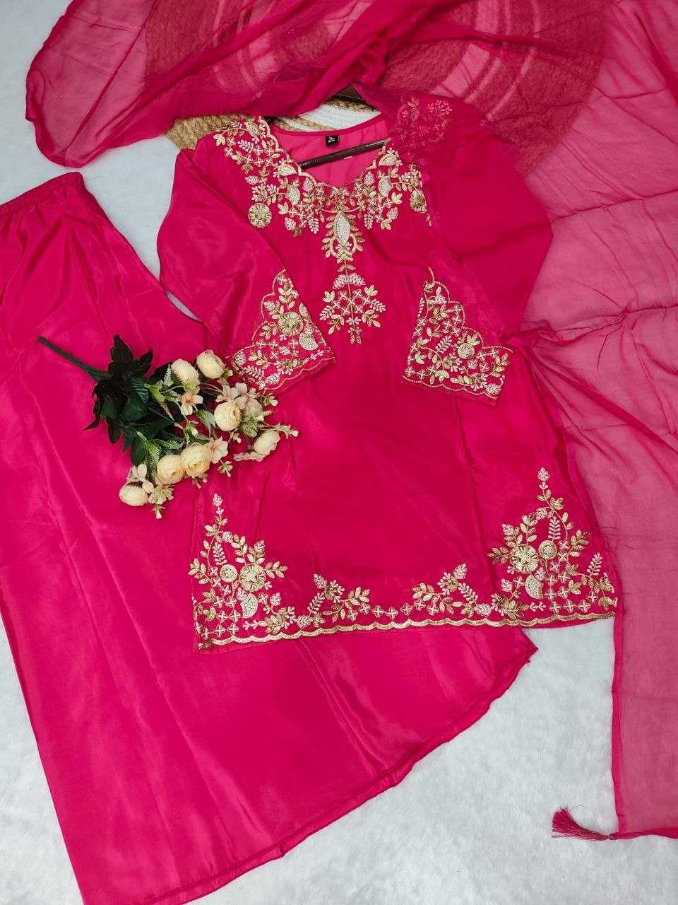 Crepe Designer Kurti