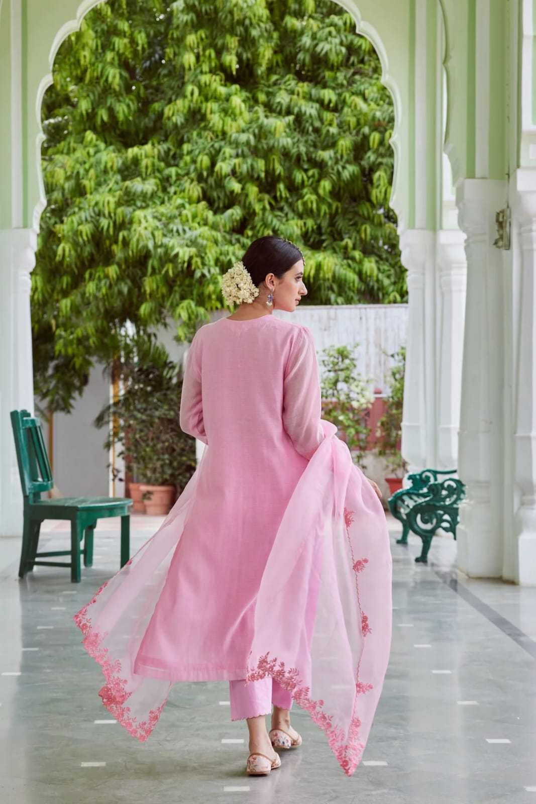 Heavy Roman Silk Party Wear Kurti