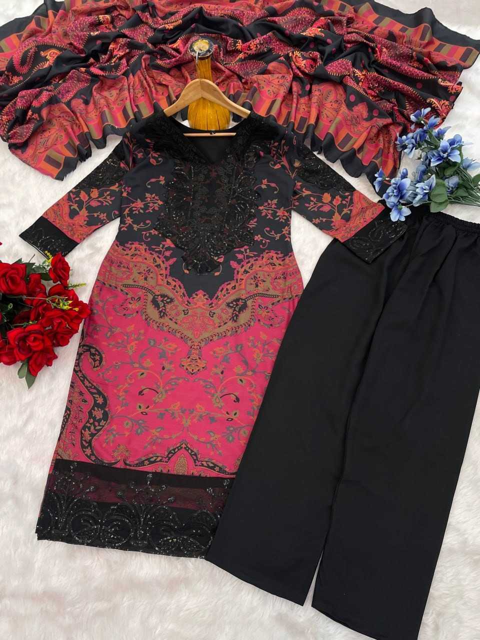 Cotton Printed Suit