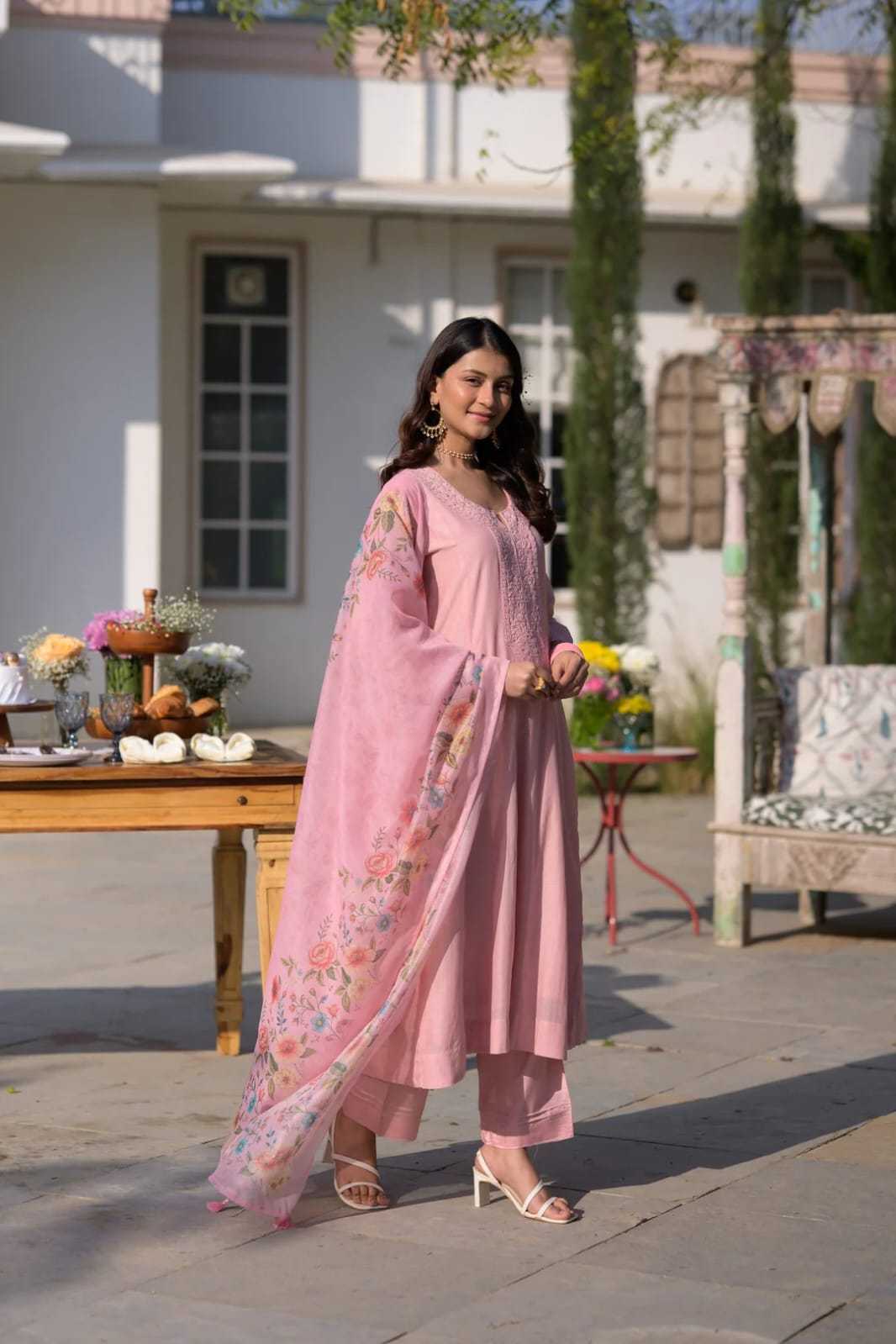 Chanderi Soft Party Wear Kurti