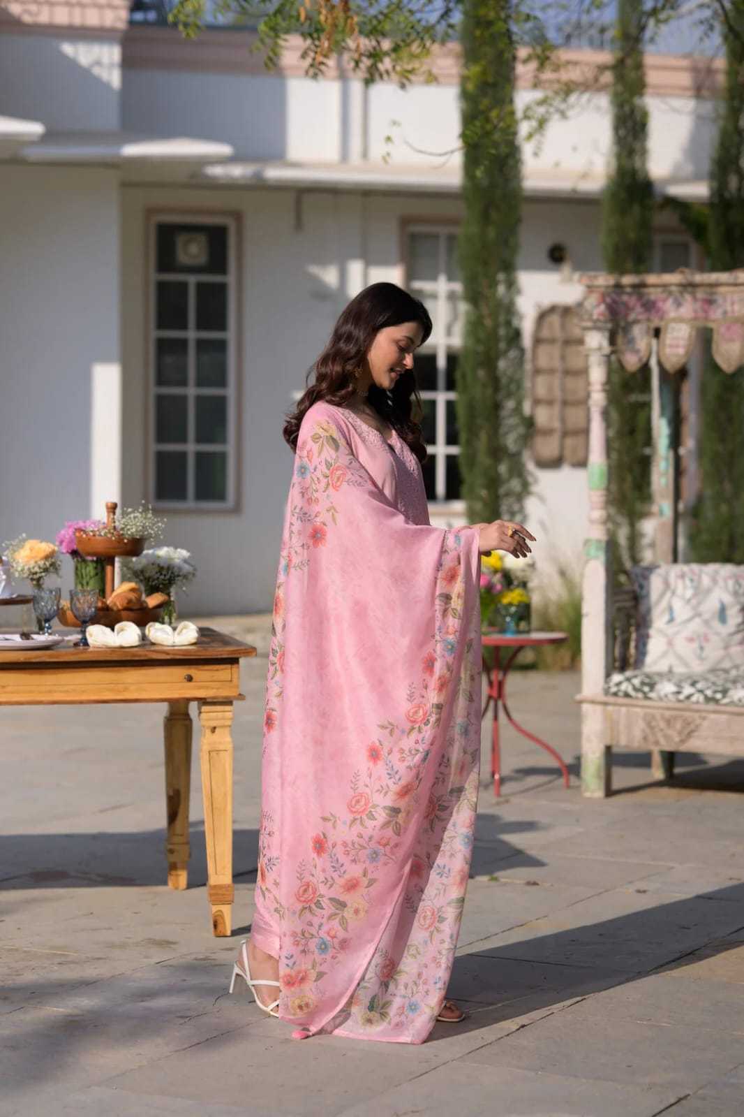 Chanderi Soft Party Wear Kurti