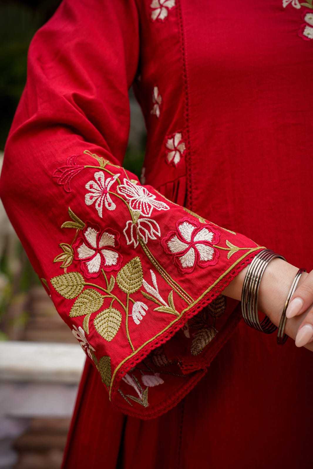 Chanderi Soft Party Wear Kurti