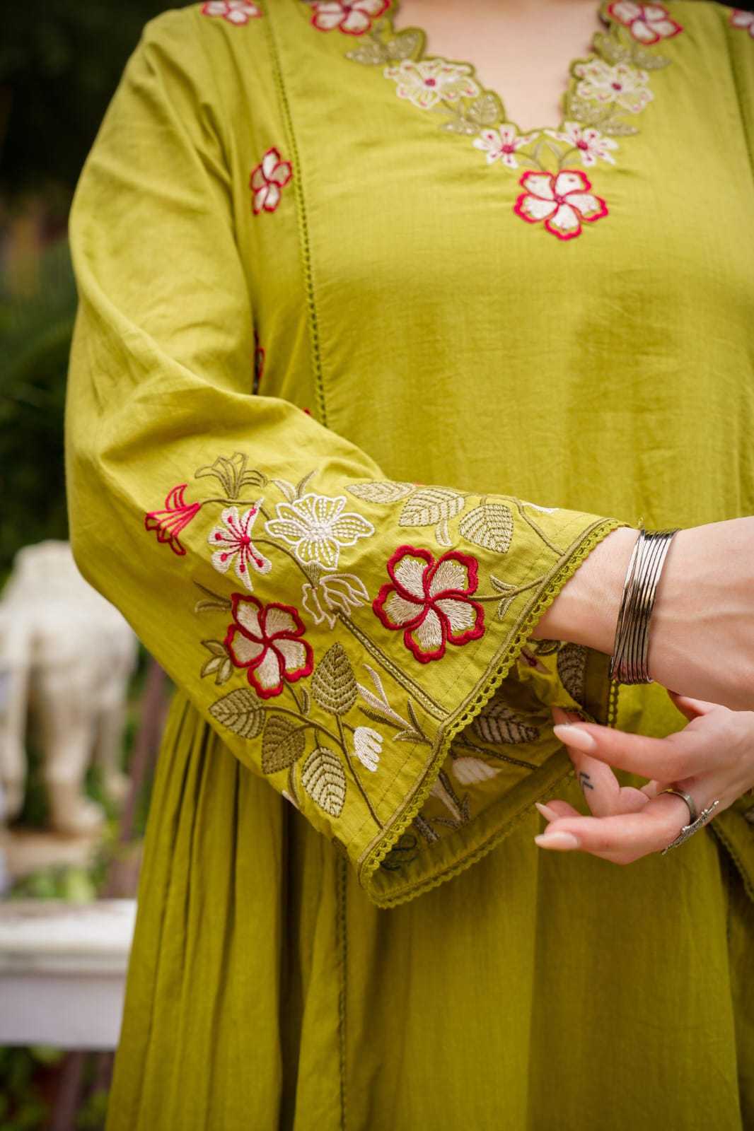 Chanderi Soft Party Wear Kurti