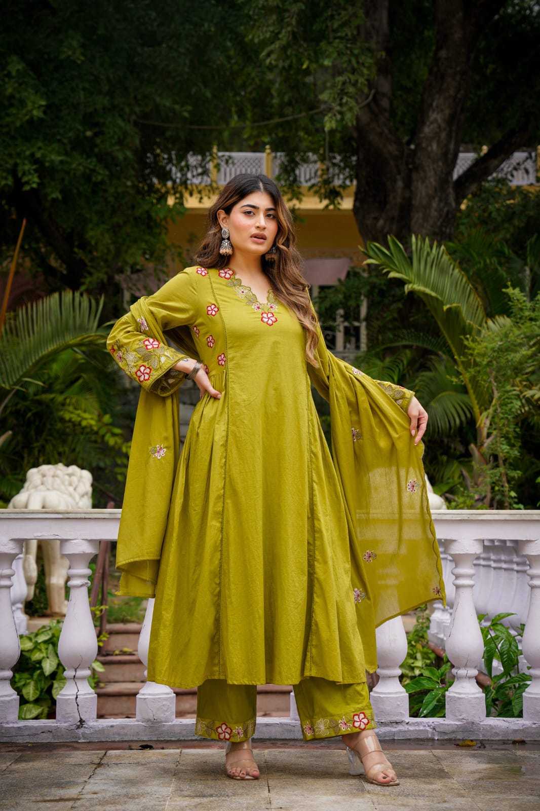 Chanderi Soft Party Wear Kurti