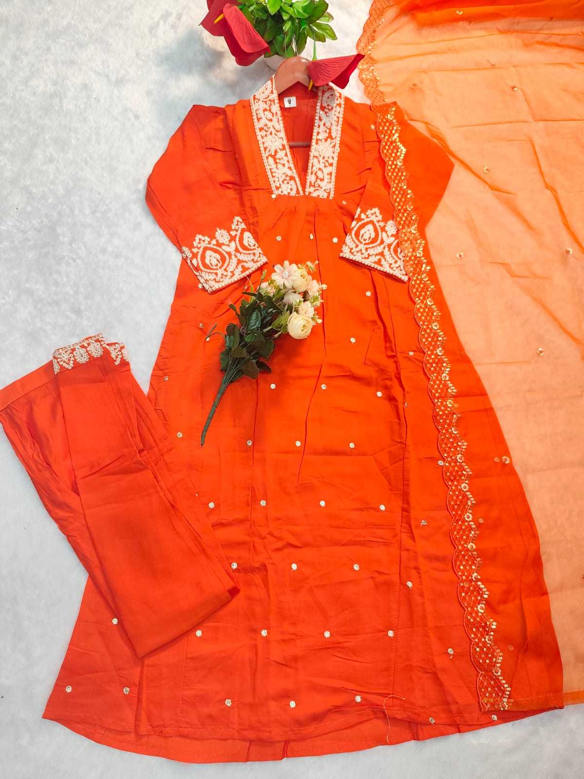 Chanderi Cotton Designer Kurti
