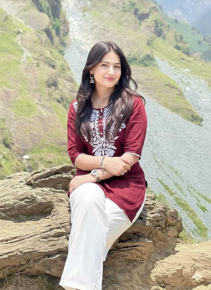 Reyon Cotton Designer Kurti