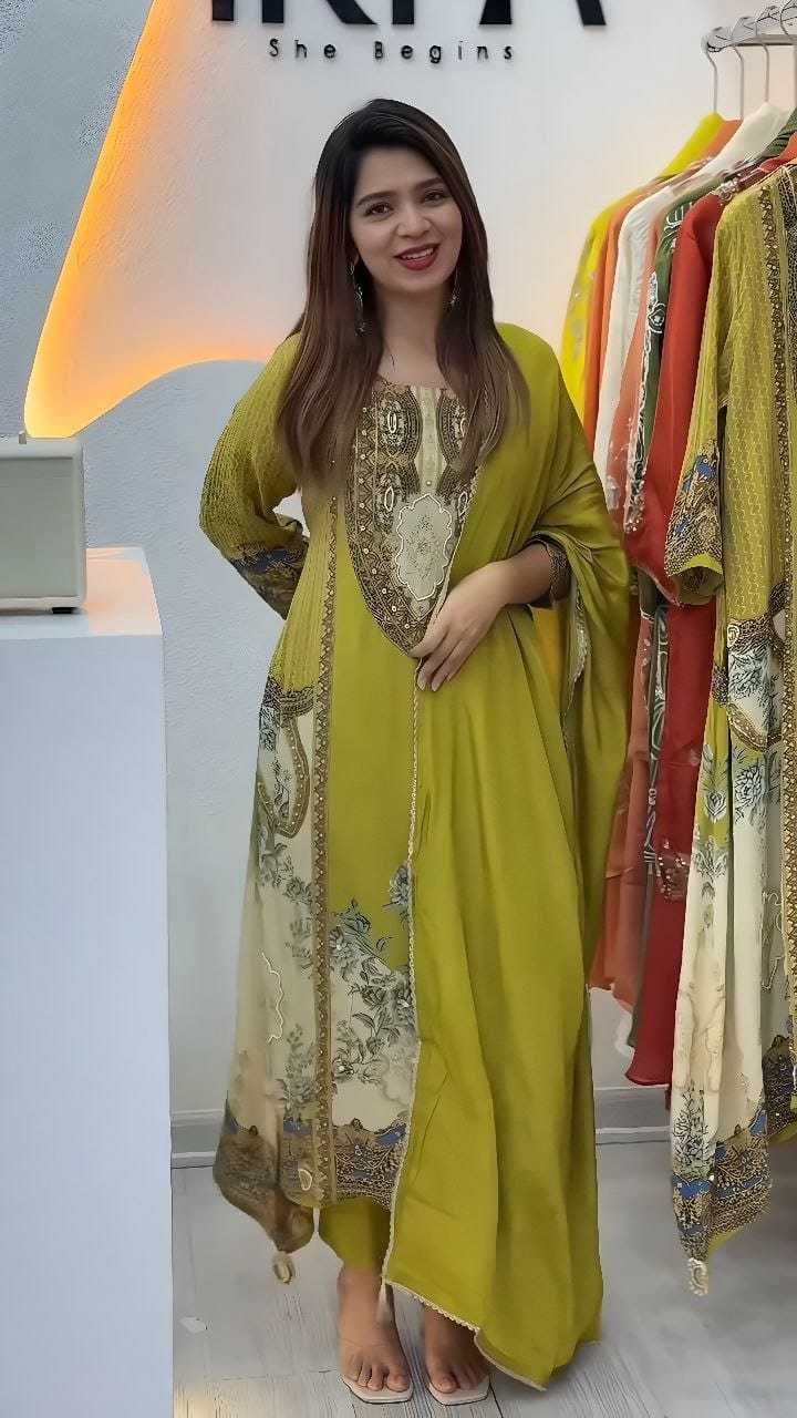 Cotton Printed Suit 046