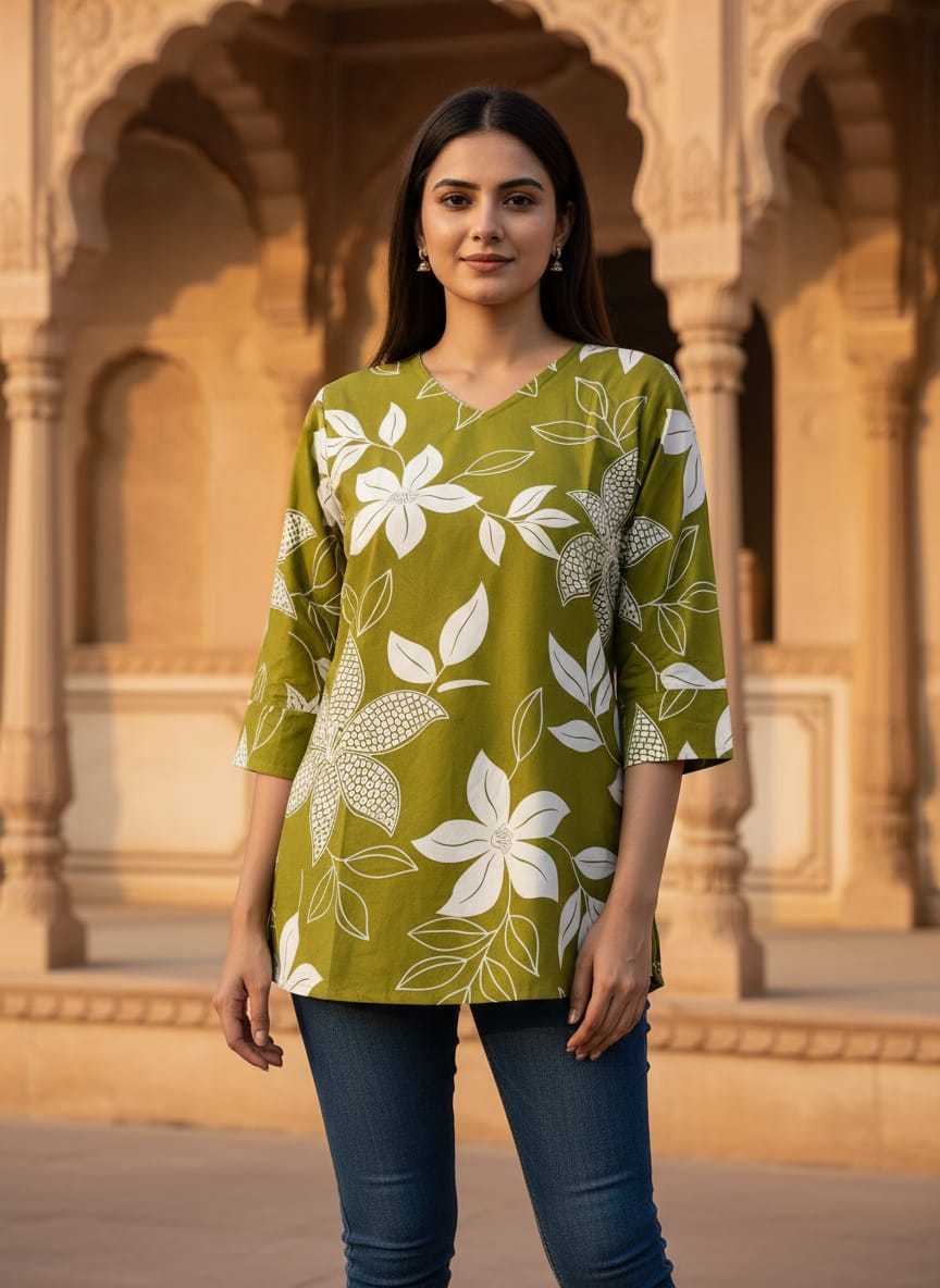 Rayon Printed Kurti