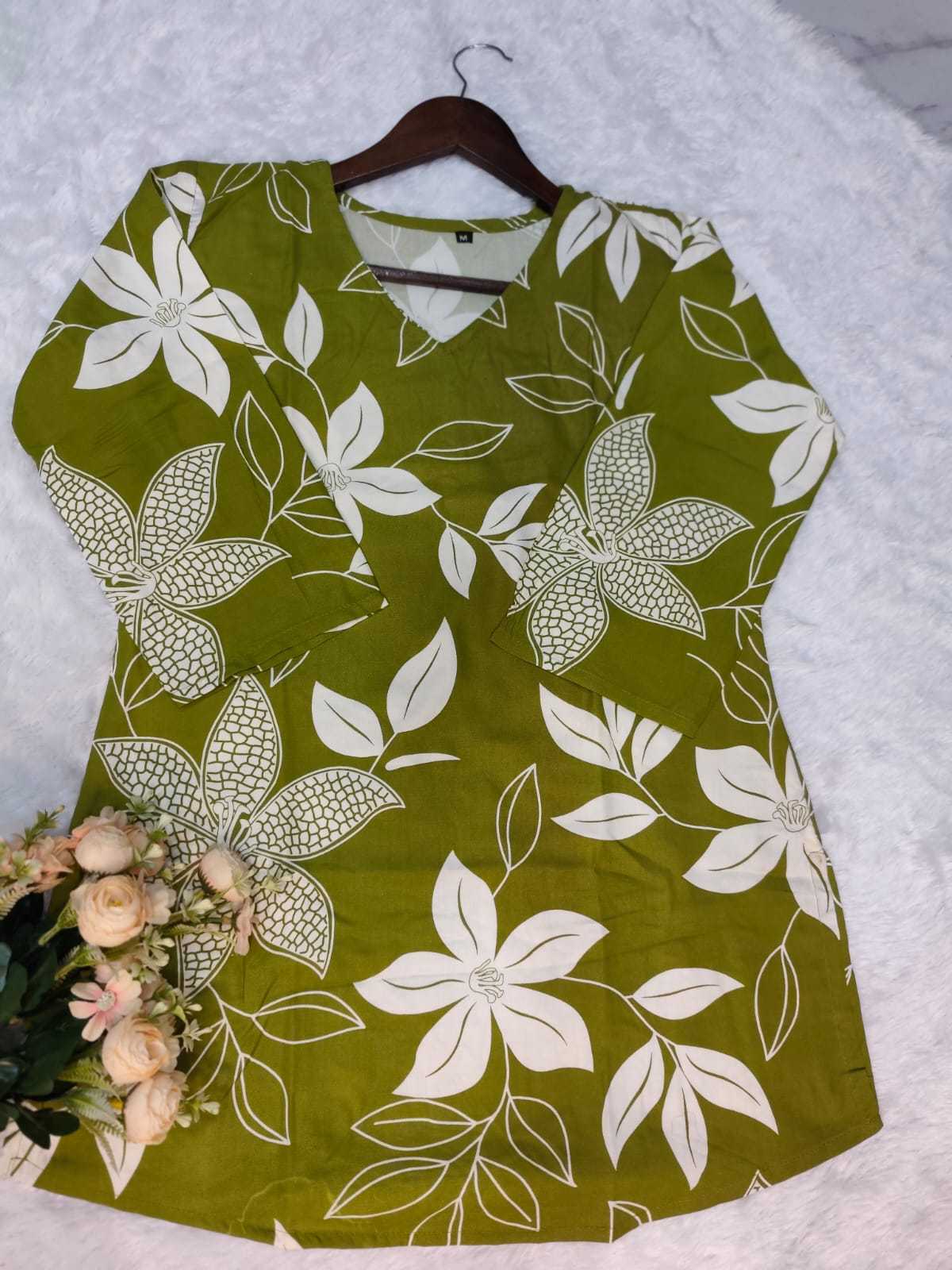Rayon Printed Kurti