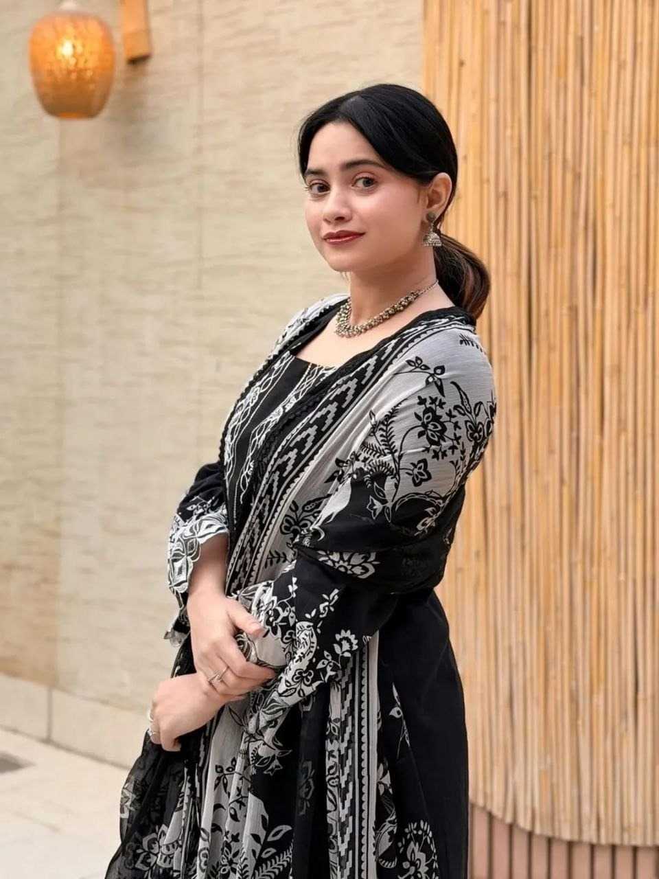 Cotton Printed Suit