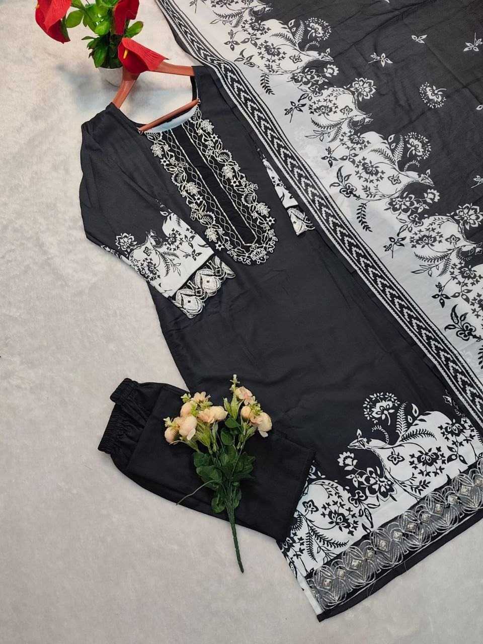 Cotton Printed Suit