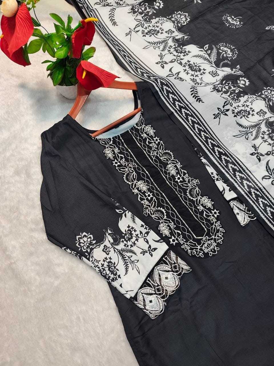 Cotton Printed Suit 066