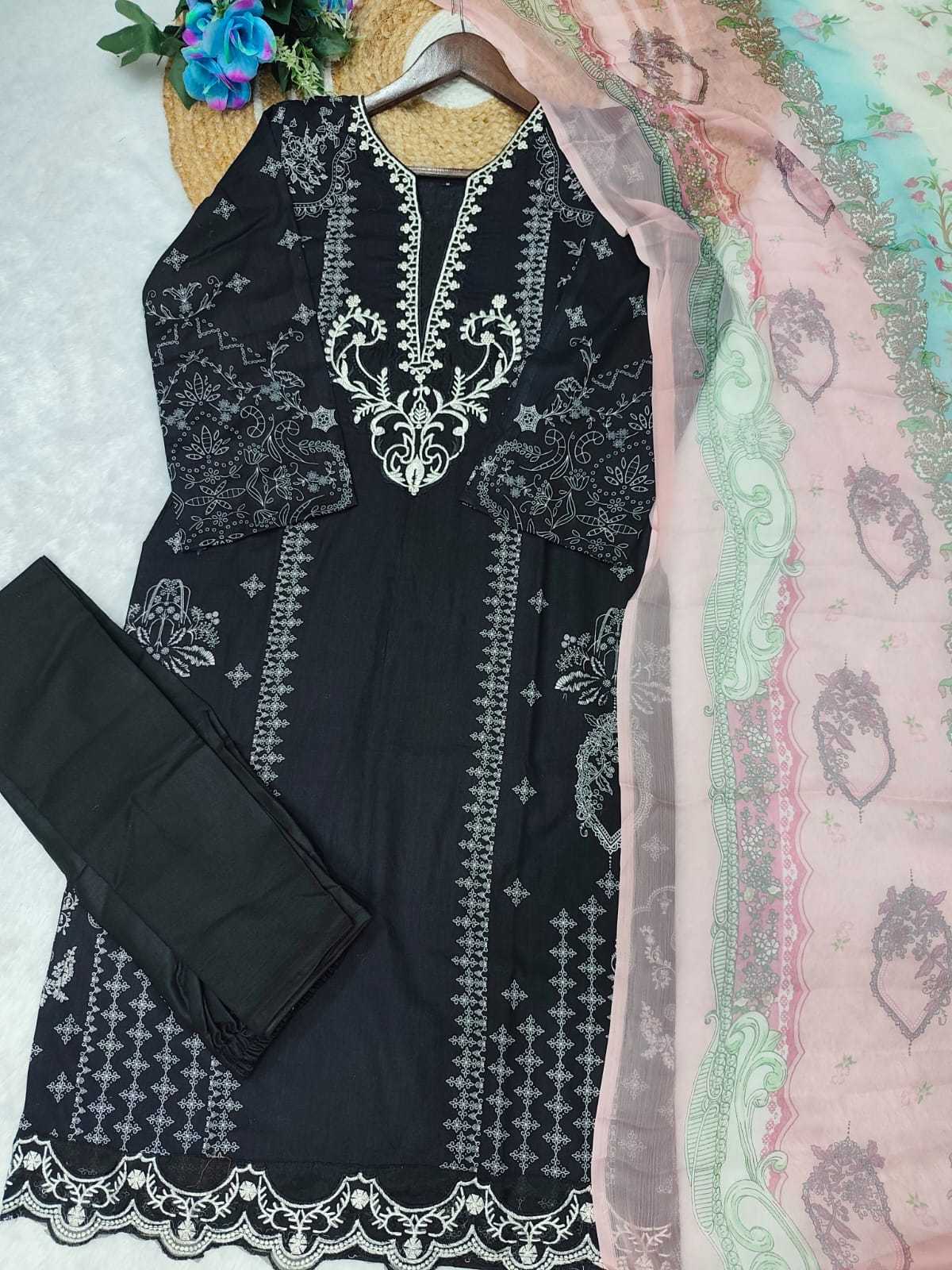 Cotton Printed Suit 067