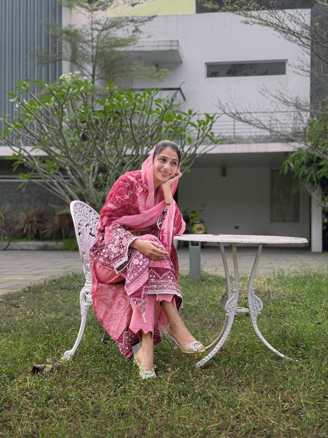 Cotton Printed Suit 068