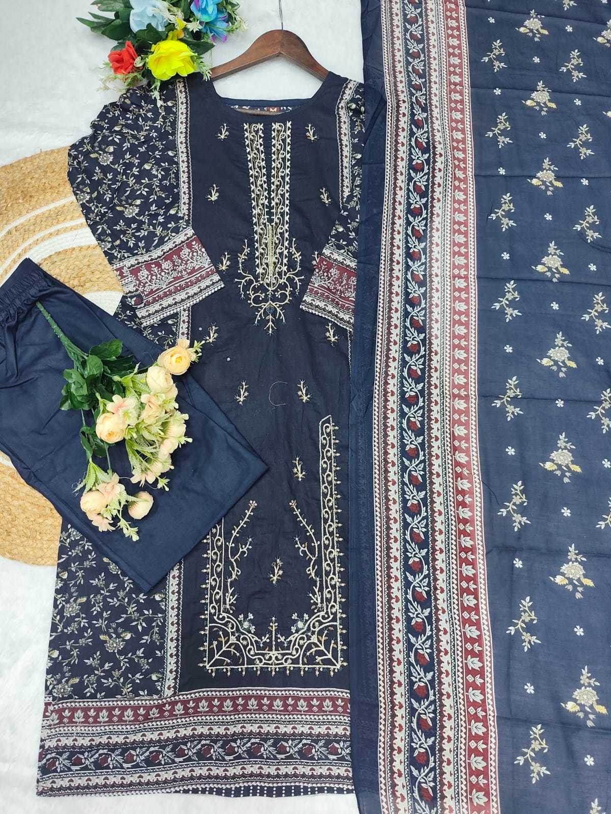 Cotton Printed Suit