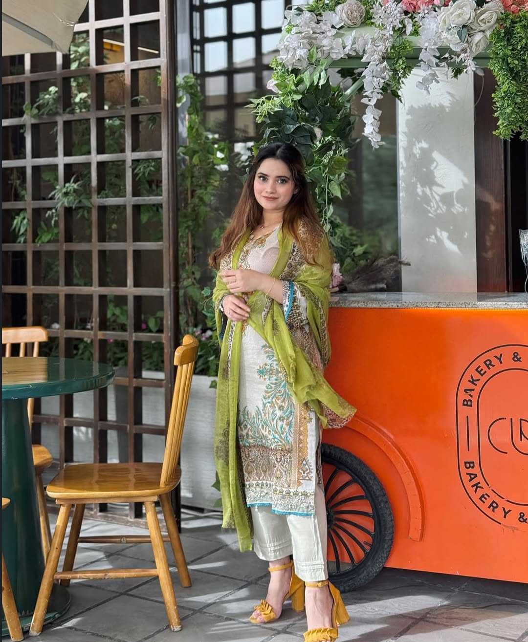 Cotton Printed Suit 087