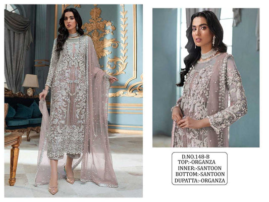 Organza Embroidery Suit