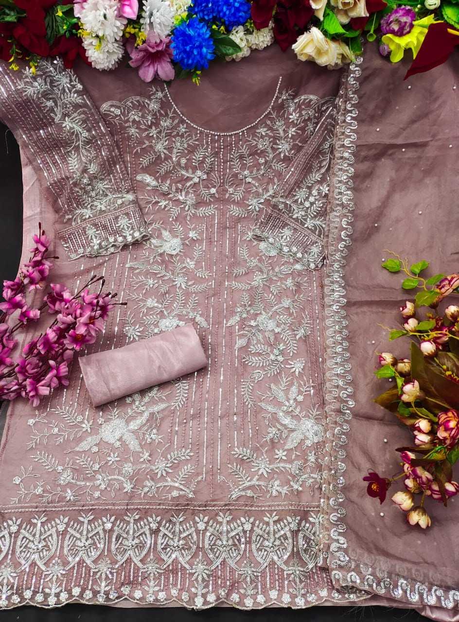 Organza Embroidery Suit
