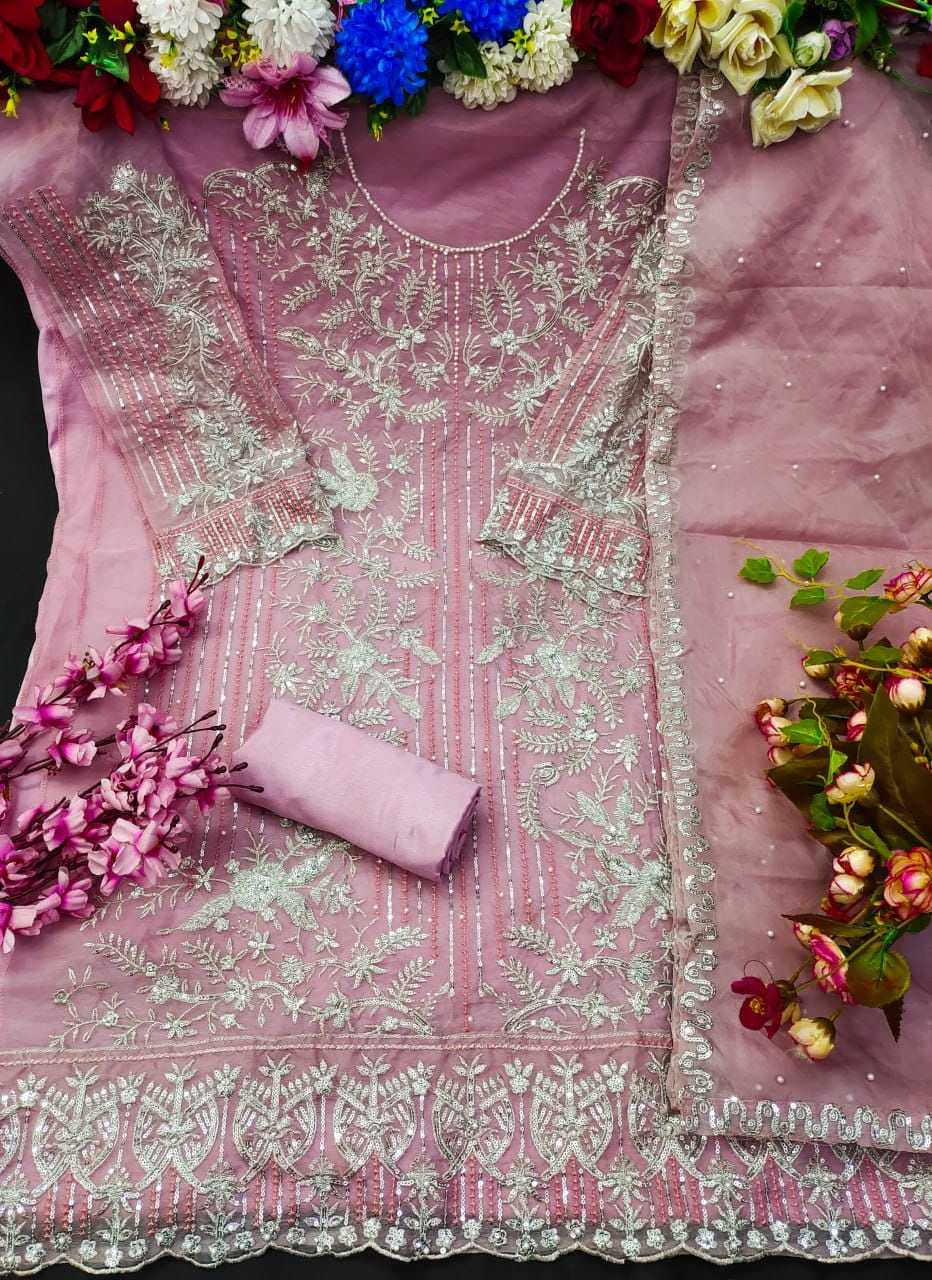 Organza Embroidery Suit