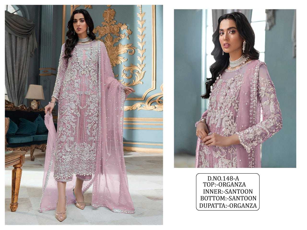 Organza Embroidery Suit