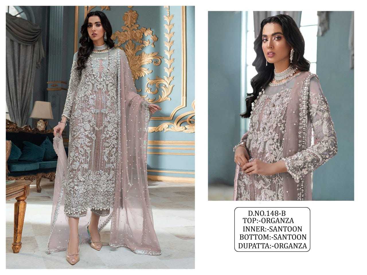 Organza Embroidery Suit