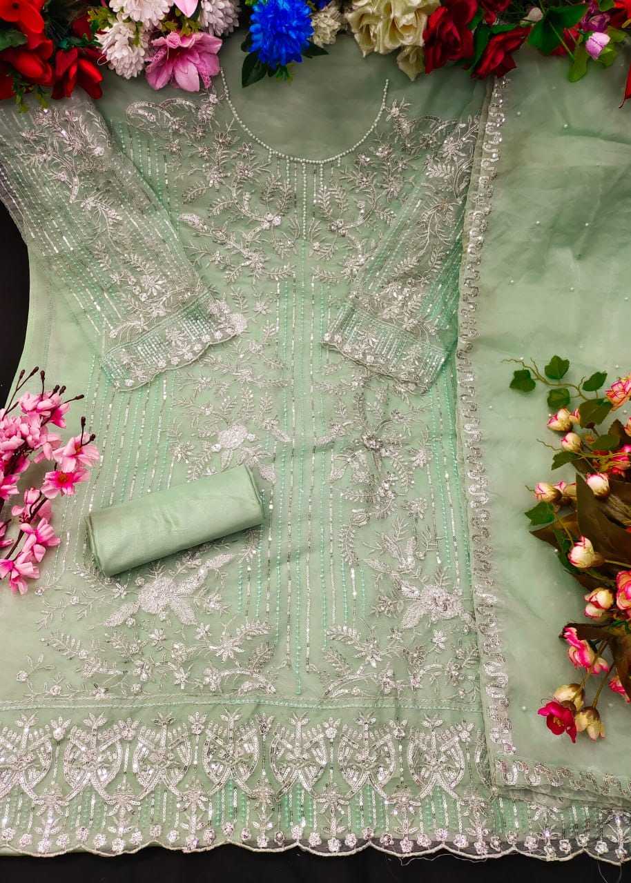Organza Embroidery Suit