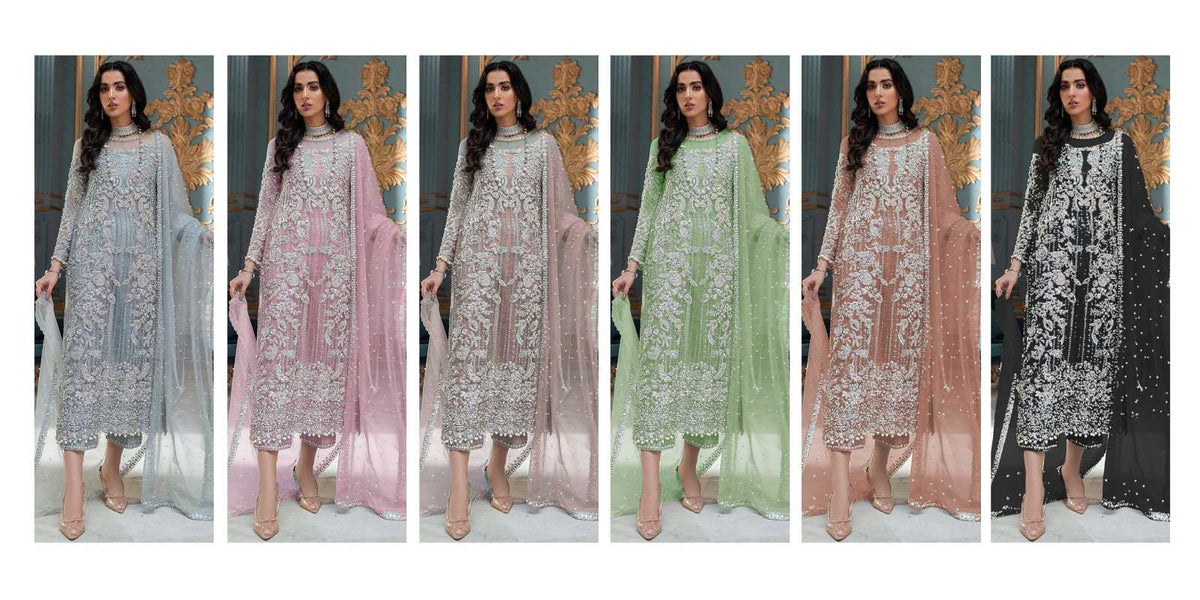 Organza Embroidery Suit