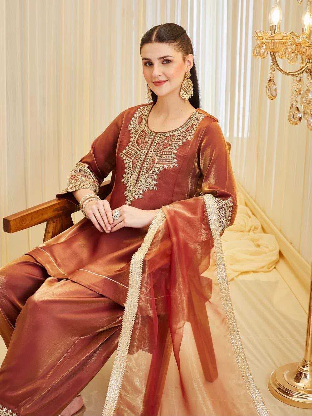 Embroidery Suit