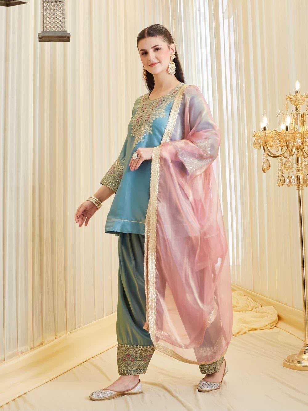 Embroidery Suit