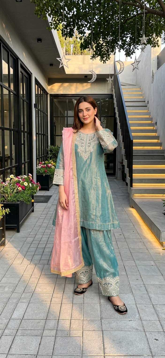Embroidery Suit