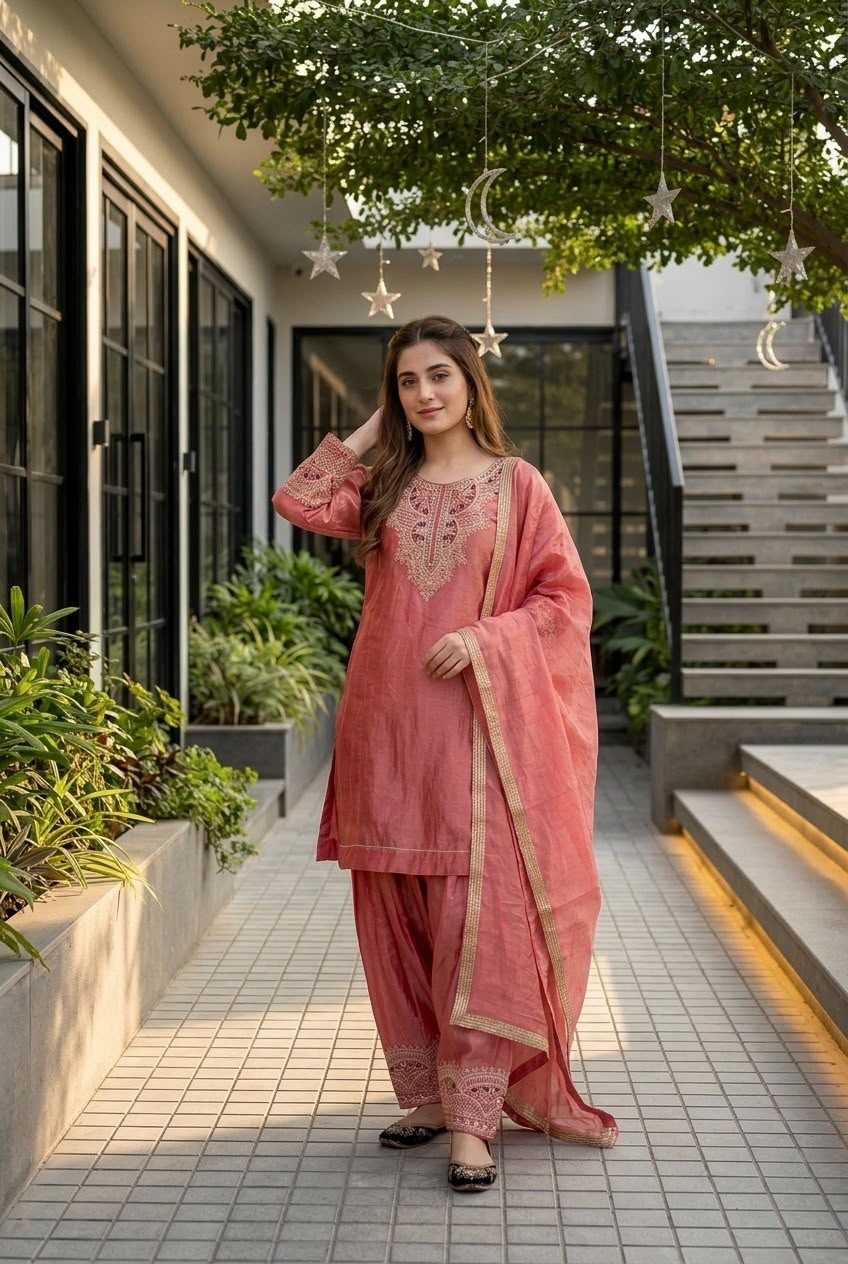Embroidery Suit