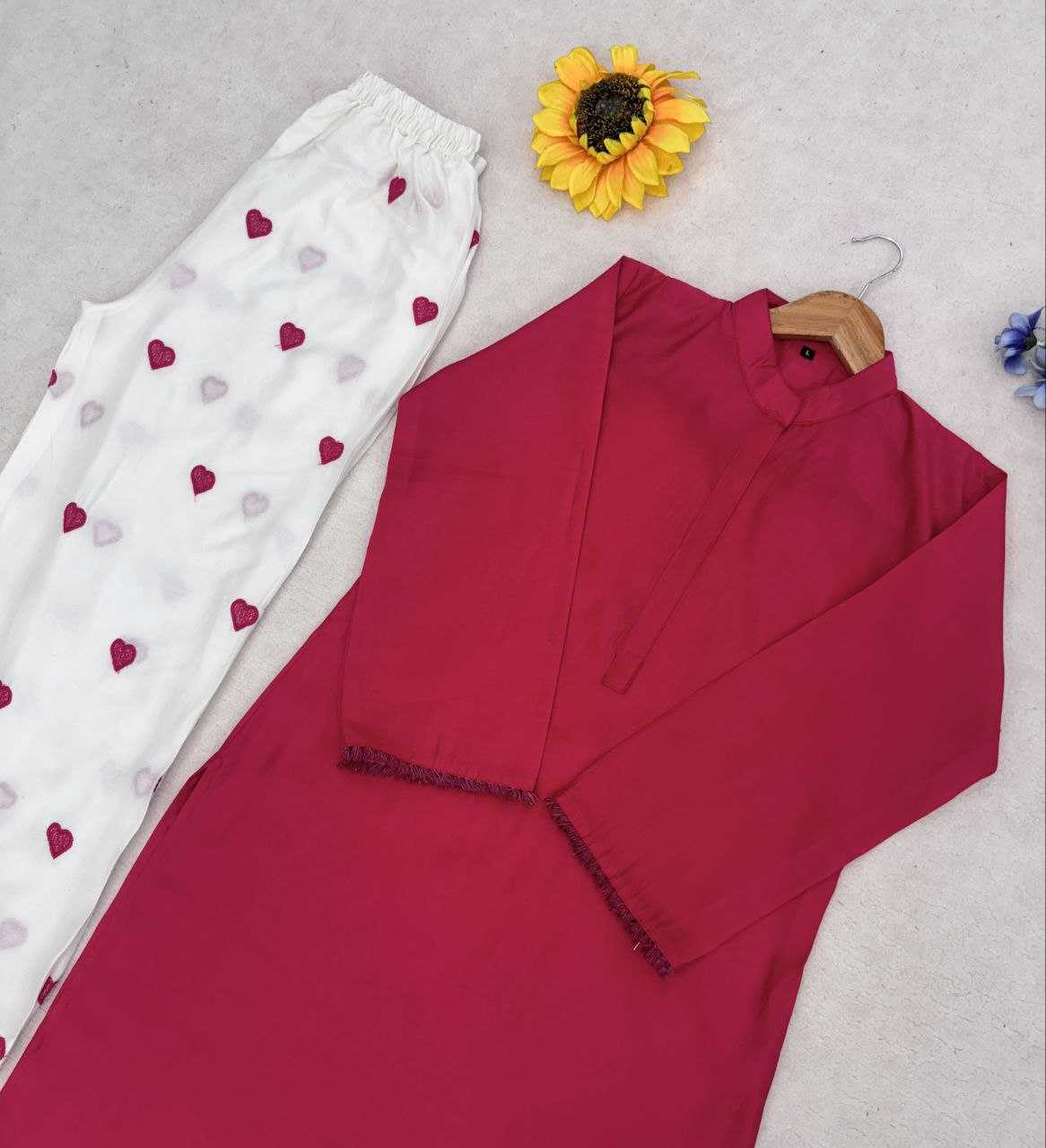 Heavy Roman Silk Designer Kurti