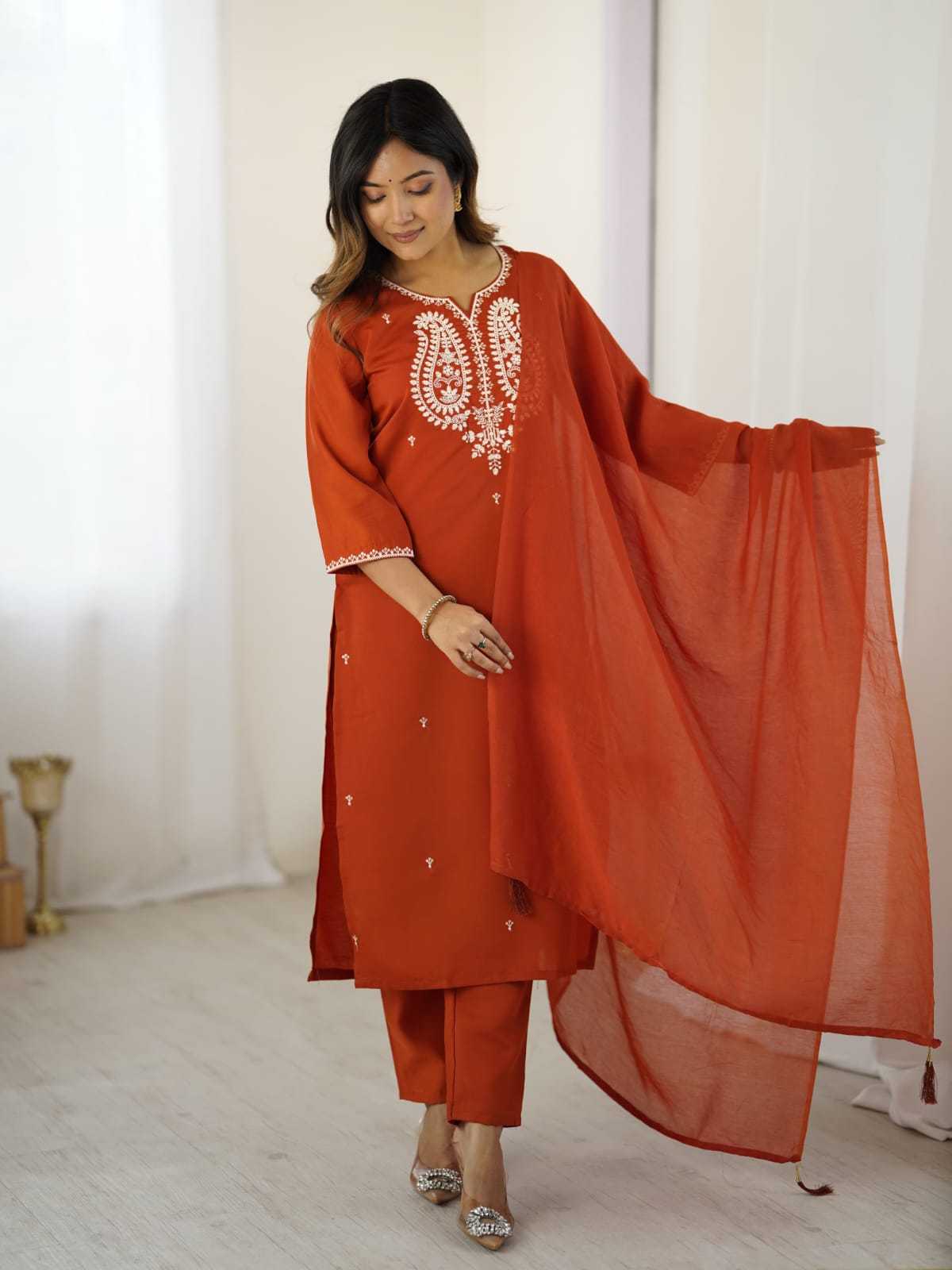 Chanderi Soft Designer Kurti