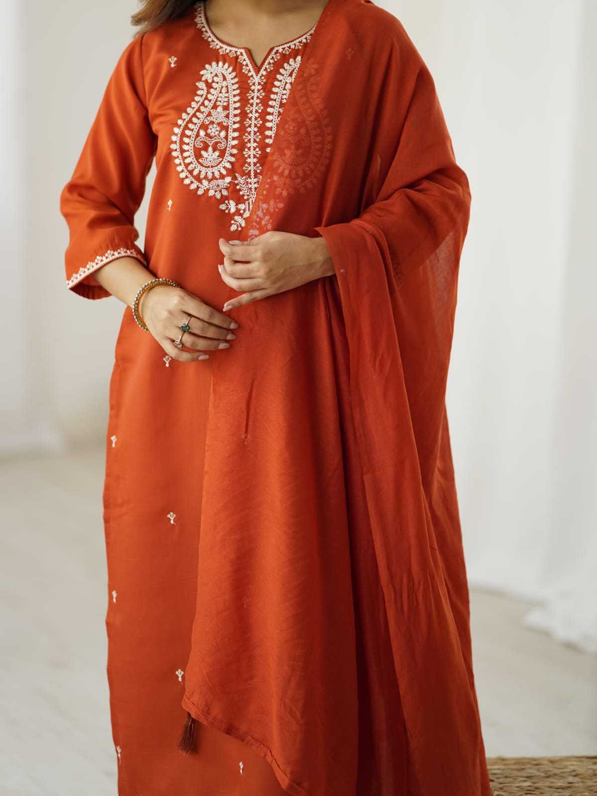 Chanderi Soft Designer Kurti