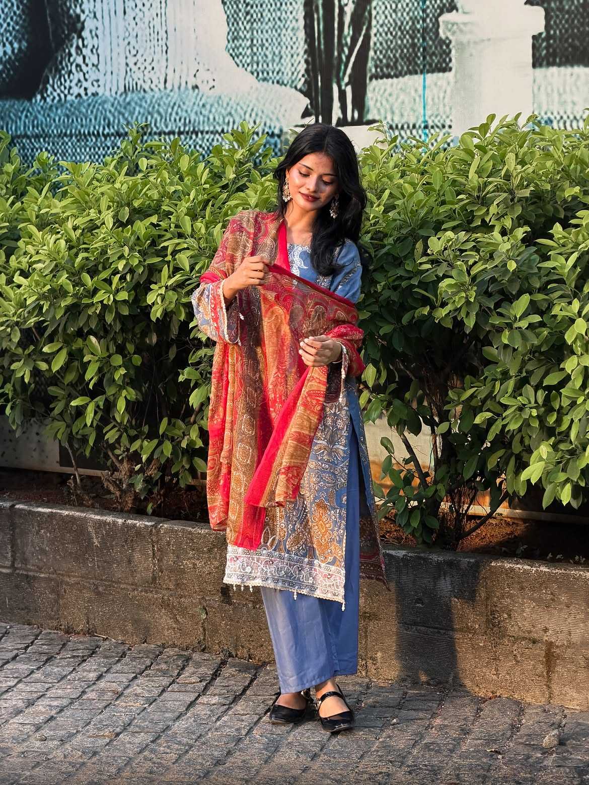 Cotton Printed Suit 84