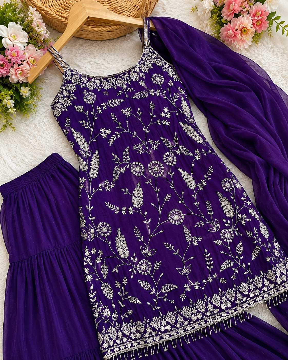 Chinon Embroidery Suit