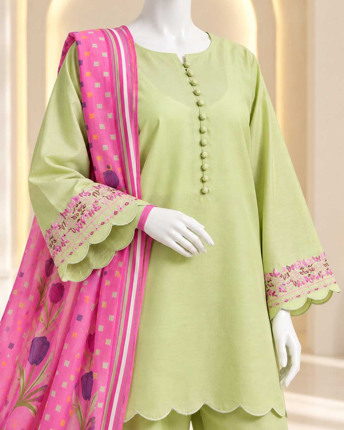 Aarvi Heavy Roman Silk Designer Suit